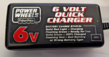 Genuine Power Wheels 6 Volt Quick Charger Type A Part 00801-1484 Red