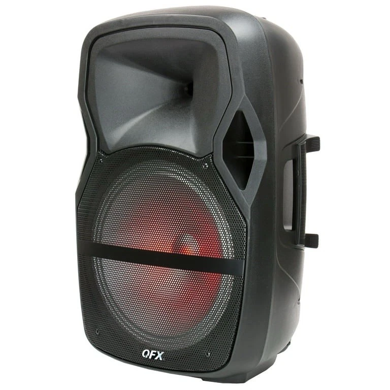 Alto-falante Bluetooth Portátil QFX PBX-61155 15" 4600W (Suporte Bônus Incluído) - Imagem 3 de 4