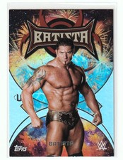 2025 TOPPS WWE UNIVERSE BATISTA NAMESAKES INSERT #NMS-20 THE ANIMAL