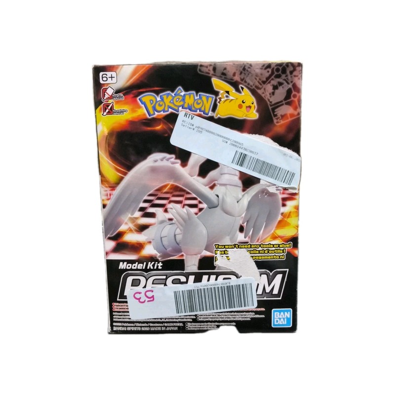 Bandai Hobby - Pokemon - Zekrom, Model Kit Damaged Box
