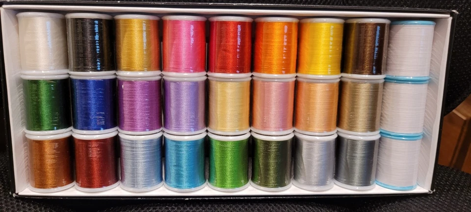 NEW Janome Embroidery Thread 27 piece SEALED - Image 3 of 3