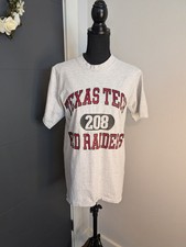 Vintage Texas Tech Red Raiders Jansport Single Stitch T-Shirt - M - USA-Made
