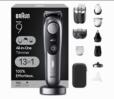 Braun All-in-One Series 9 13-in-1 Trimmer Kit AIO9  Open Box New  180 Min