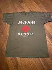 VINTAGE M*A*S*H TV Show 80s Single Stitch T Shirt Screen Stars Size XL