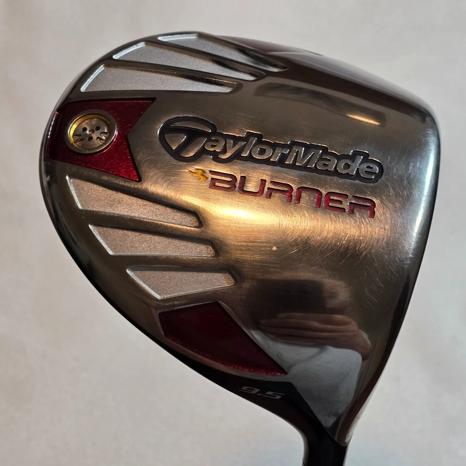 Controlador de quemador TaylorMade 9,5 rígido flexible con cubierta derecha 47 pulgadas Foto 2 de 4