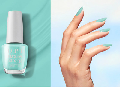OPI Nature Strong Vegan Nail Polish NAT017 Cactus What You Preach Turquoise Aqua