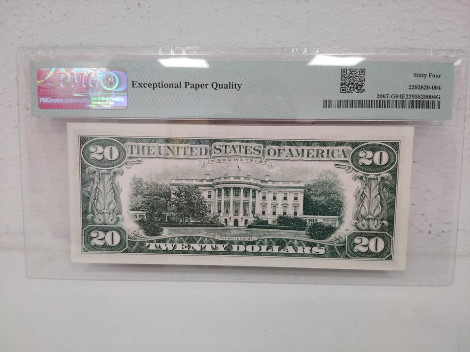 $20 1969 Federal Reserve Note Chicago 64 EPQ - Image 4 of 4