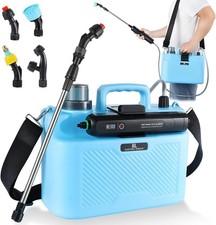 2 Gallon Electric Garden Sprayer, Battery Powered Pump with 6 Spray Modes