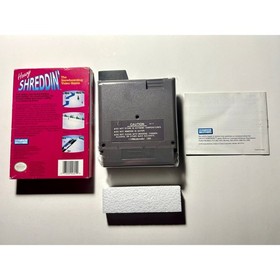 Heavy Shreddin (NES) Works Great Complete CIB🔥