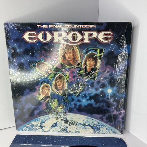 1986 Europe The Final Countdown Record Vinyl 33 RPM 12" LP FE 40241 - Picture 4 of 5