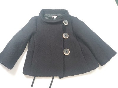 Max & Co Size 8 Black  98% Wool Cardigan
