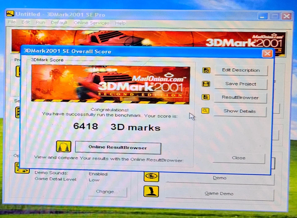 Gainward Nvidia GW1500IO0D0 Geforce4 MX440 64MB VGA AGP Card - Image 4 of 4