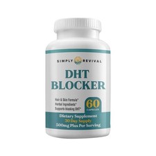 Simply Revival DHT Blocker Capsules -Healthy Hair Growth,Prevention of Hair Loss