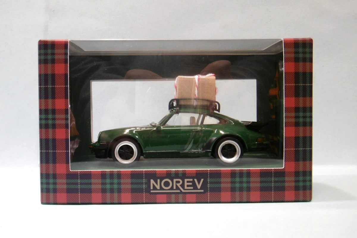 Porsche 911 Turbo Voiture Modèle Couleur Vert Foncé 1:87 H0 Herpa
