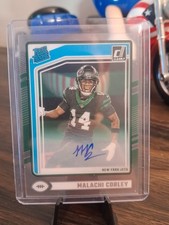 2024 Panini Clearly Donruss - Rated Rookie Malachi Corley #73 Autographs