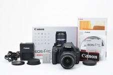 2972 shots. Canon EOS Kiss X3 EF-S 18-55mm f/3.5-5.6 IS. Original box included.
