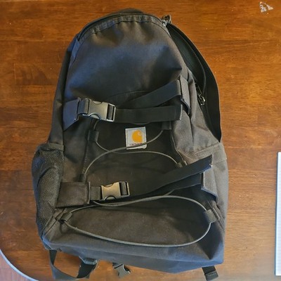 Carhartt WIP Kickflip Backpack Black *read Flaw