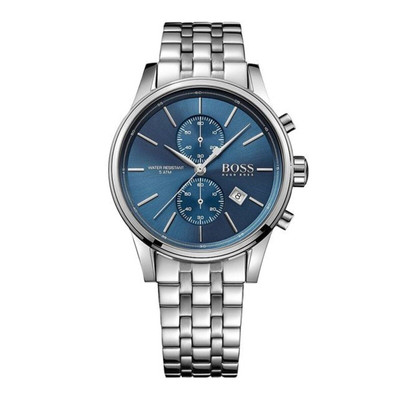 HUGO BOSS MENS JET CHRONO WATCH HB1513384 BLUE DIAL - WARRANTY - RRP 299.00