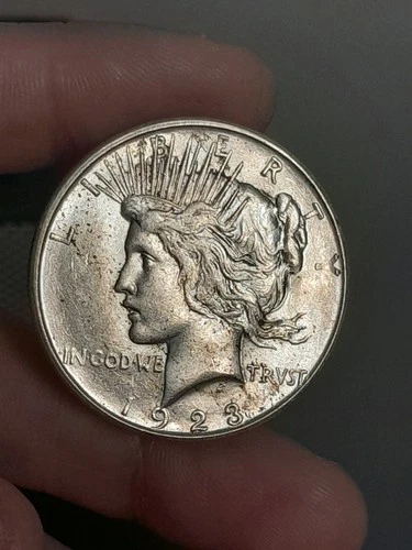 1923- D Peace Dollar BU #3