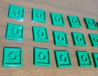 LEGO 2x2 Tiles  GREEN COLOR Smooth Finishing Plate Square Soccer Bulk Lot Of 28 — photo 5