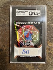 2021 Panini Elite Extra Edition Hidden Gems auto Brendan Donovan SGC 10/9.5