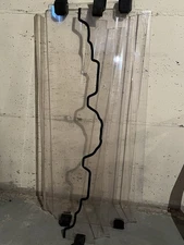 2-In-1 Flip Up Windshield Full Window for Cub Cadet Challenger 500/700 2015-2019