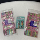 Hippie Chick Peace Owl Pink Tablecover Candles Birthday Party Decoration Lot