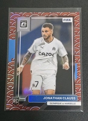 2022-23 Panini Donruss Soccer #90 JONATHAN CLAUSS RC Optic Photon Prizm 