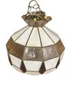 Vintage Tiffany Style Stained Glass Hanging Ceiling Light Fixture