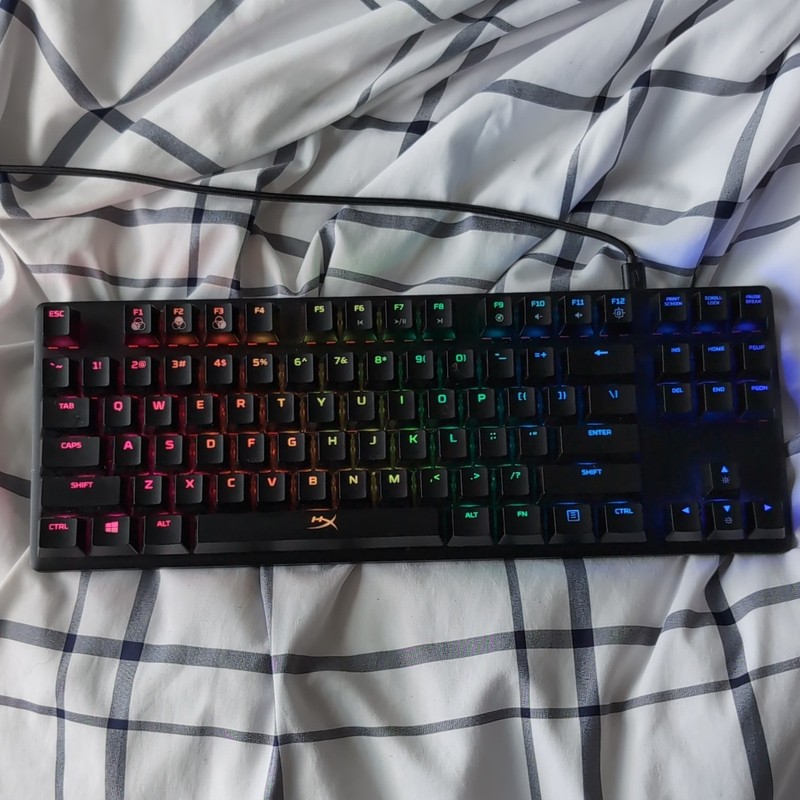 HyperX Alloy Origins Core TKL Wired Mechanical RGB Backlit Keyboard Black