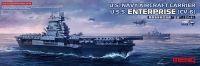 Meng-Model  PS-005  - 1/700 U.S. Navy Aircraft Carrier U.S.S. Enterprise (CV-6)