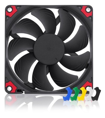 Noctua NF-A9x14 HS-PWM Gehäuselüfter 92 mm PWM Schwarz chromax 12 V 2500 U/min