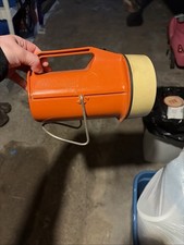 BMG XL600 Forcelite American Made Vintage Orange Large Flashlight - Untested