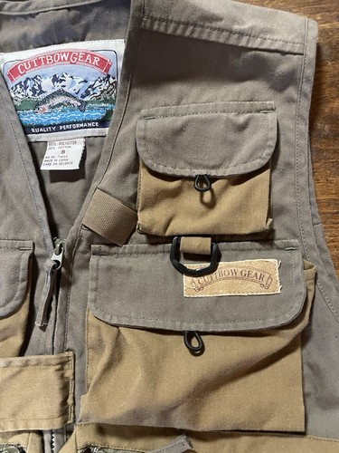 CUTTBOW GEAR, Youth Size 8, Utility Sports Fishing Hunting Vest, NWOT - Picture 5 of 14