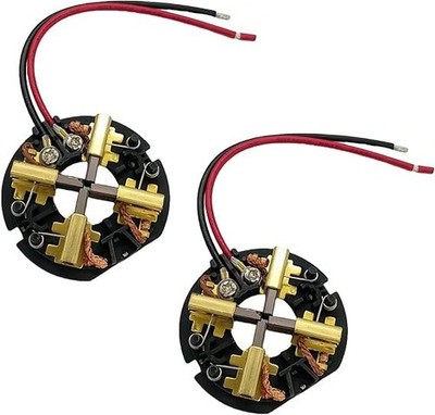 2PC Carbon Brush Holder for Milwaukee M18 M12 Drill 2602-20 2601-20 22-22-1630..