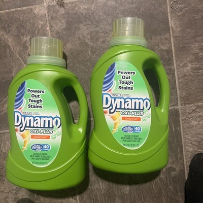 Dynamo with Oxi-Plus Ultra 60 Oz. Laundry Detergent Sunrise Fresh 40 Loads