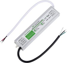 LED Driver 60 Watts Waterproof IP67 Power Supply Transformer Adapter 100V-260V A