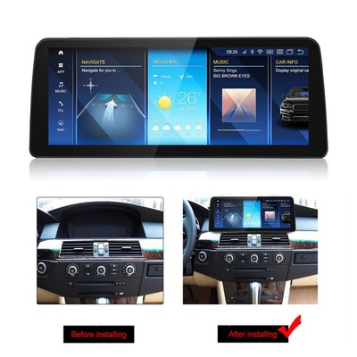 12.3'' Android 13 Car Stereo Radio GPS Nav For BMW 3 5 Series E90 E91 E60 E61 CCC