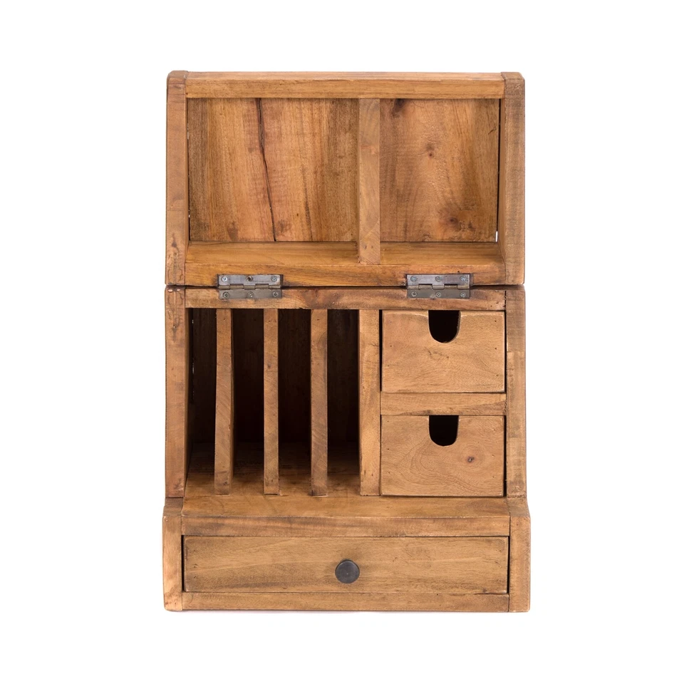 BÜRO ORGANIZER "CASE" | 48 cm, klappbar | Schreibtisch Ablage, Tisch Organizer - Bild 2 von 4