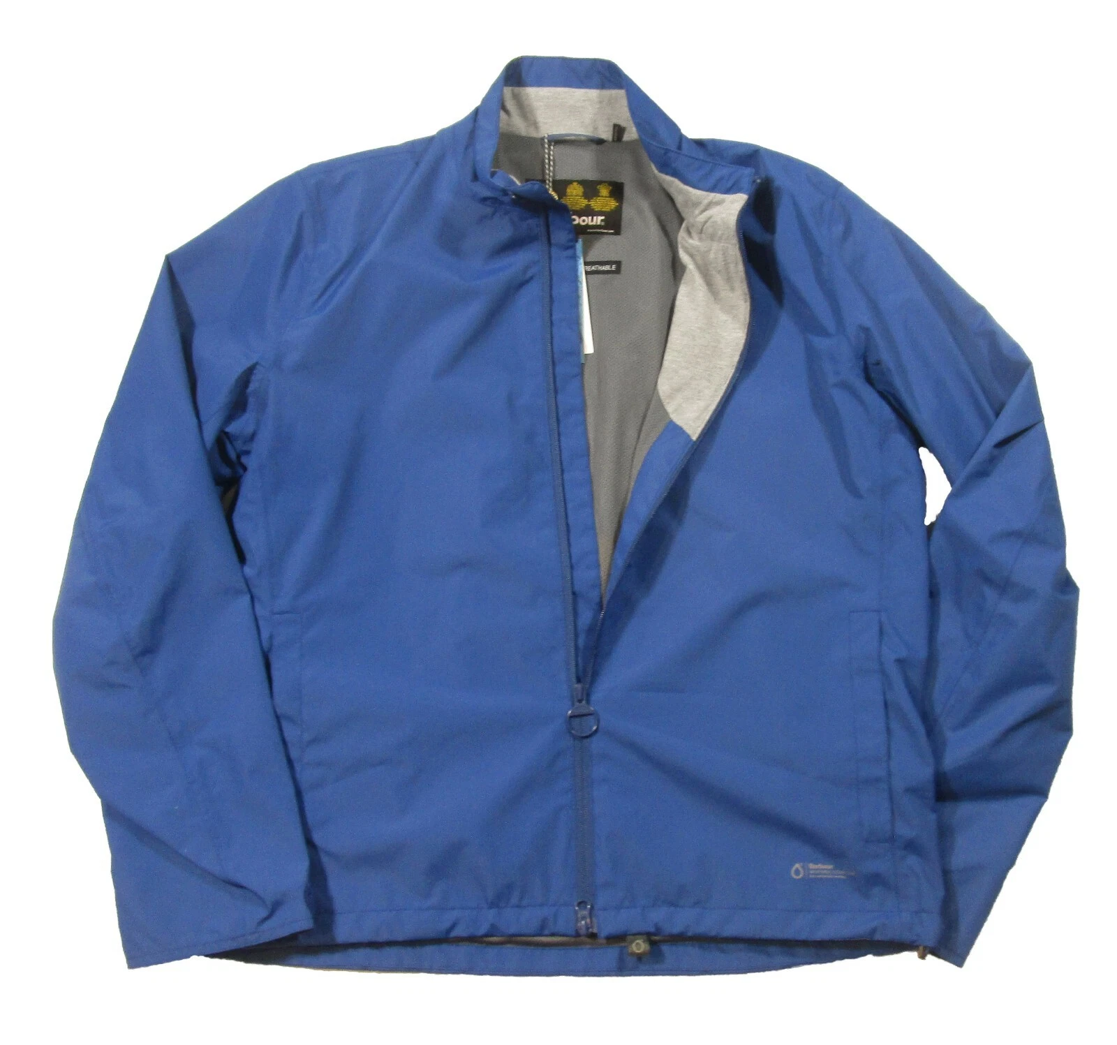 Barbour Men's True Blue Cooper Waterproof Jacket $250