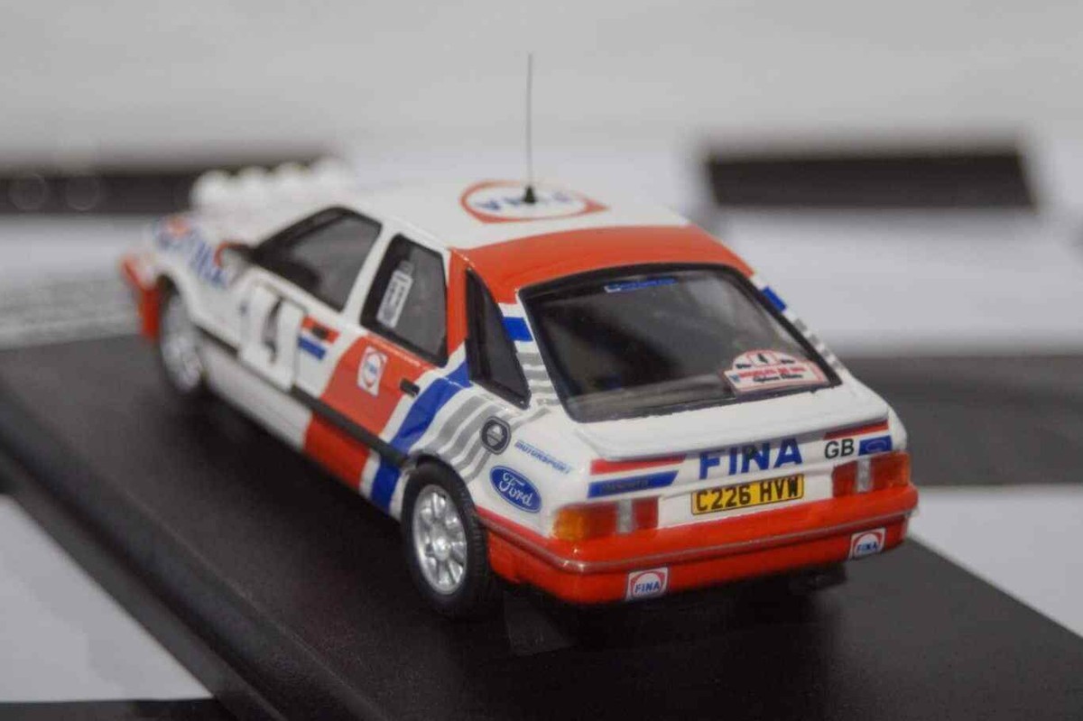 Trofeu Ford England Sierra Xr 4x4 N 28 Winner Rally Boucles De Spa 1986 Jean Claude Probst Danny De Canck 1 43 Bila