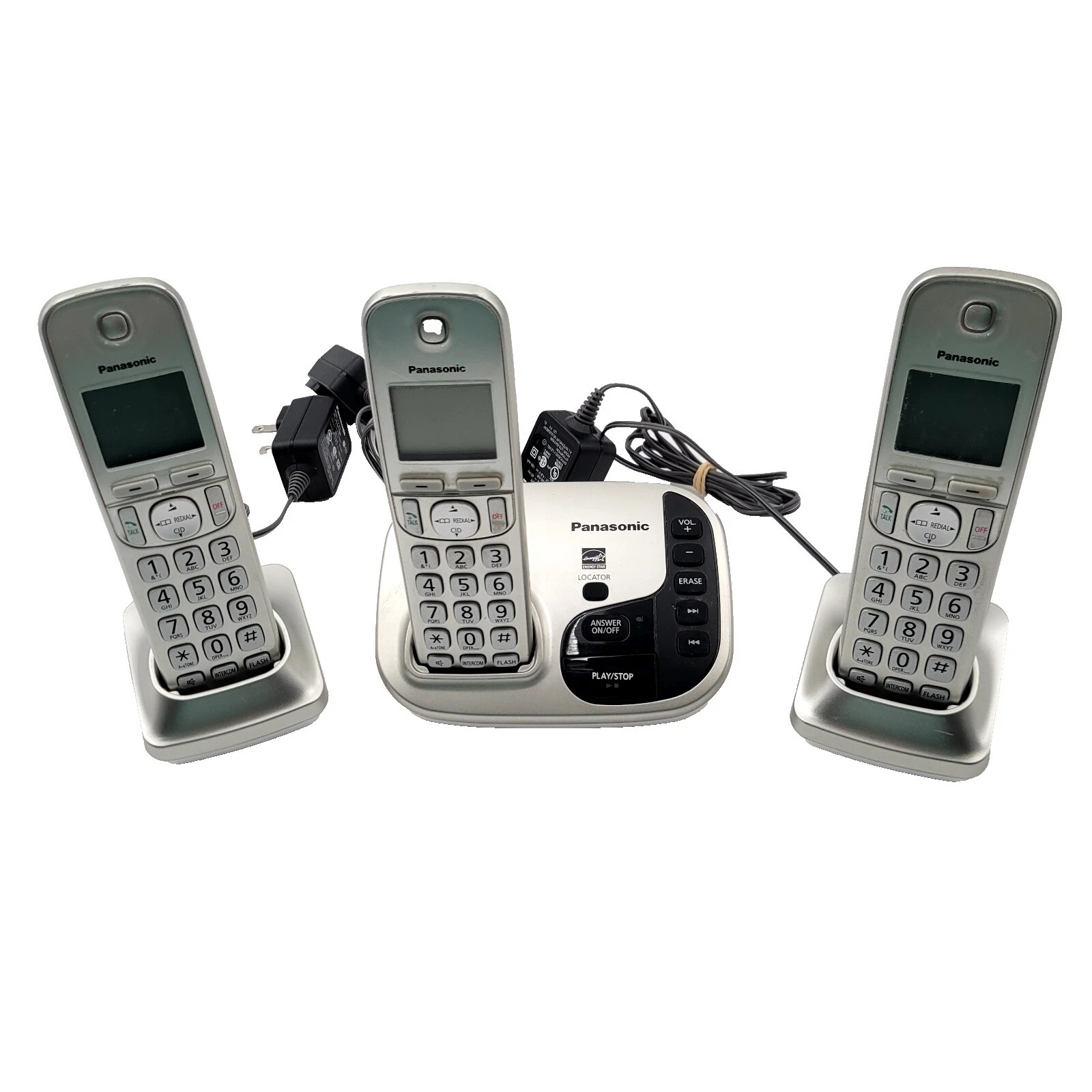 Panasonic White Cordless Home Telephones & Handsets