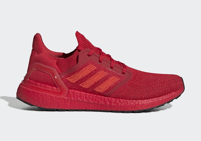 ultraboost 20 shoes solar red