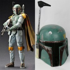 Boba Fett Helmet Star Wars Halloween Mask Cosplay Latex Prop Replica Helmet Gift