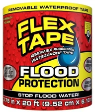 Flex Seal Flex Tape Flood Protection Rtsyelr0420 Rubberized Waterproof Tape