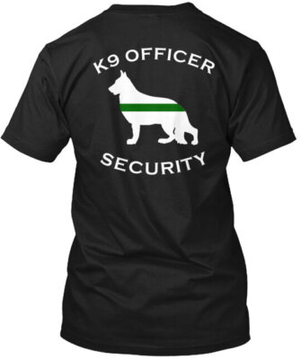 Security Officer s Brotherhood K9 T-Shirt Made in the USA Size S to