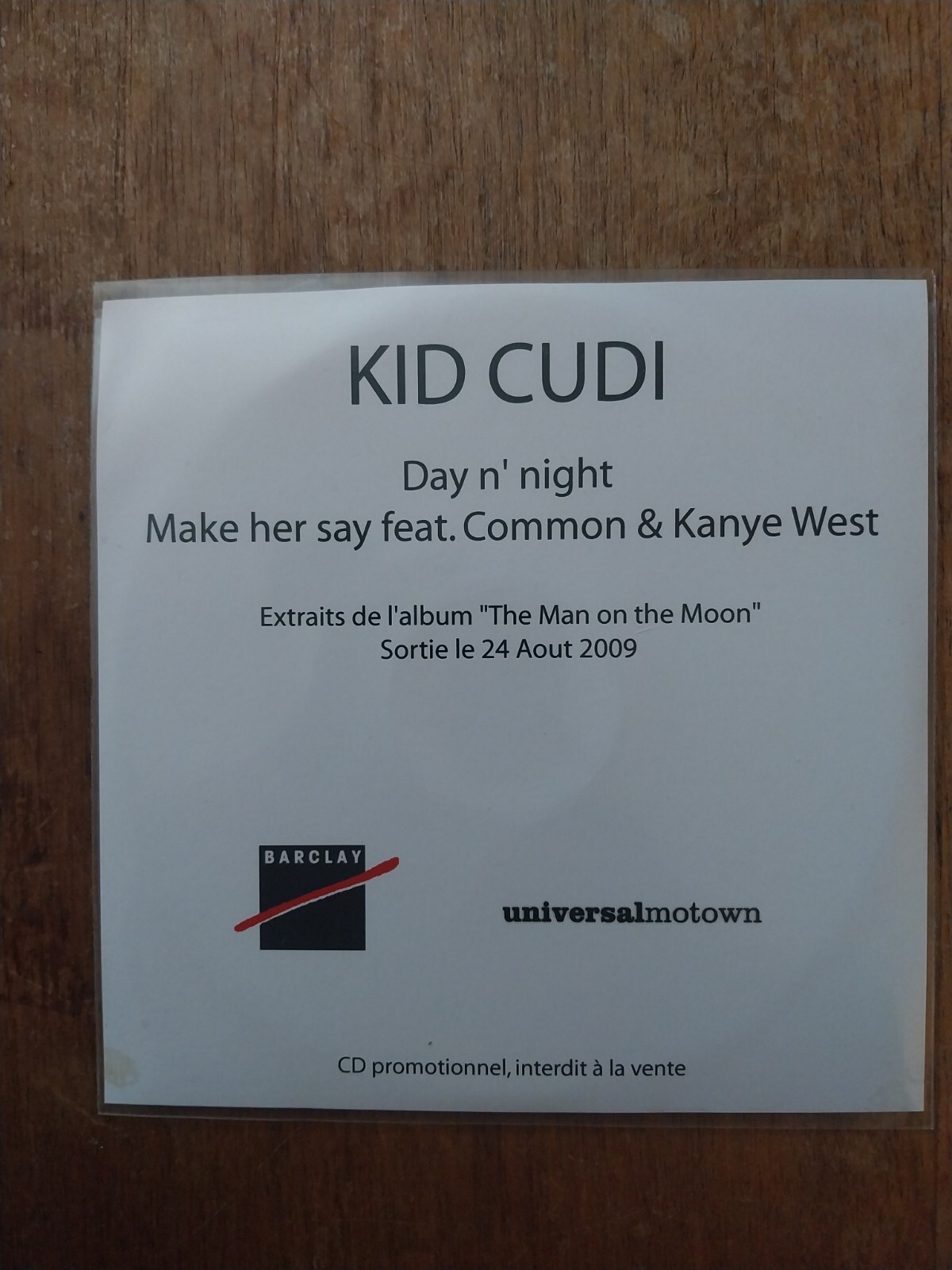 KID CUDI & KANYE WEST CD PROMO FRANCE DAY N'NIGHT MAKE HER SAY eBay