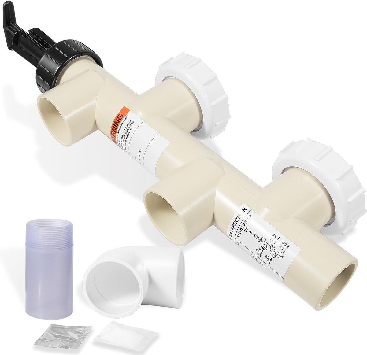 PVC Push Pull Slide Valve 263064 For Pentair D.E.Triton II Side