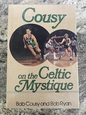 BOB COUSY SIGNED 1st/1st THE CELTIC MYSTIQUE (NBA Boston Celtics Basketball)!