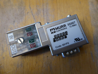MURR 55587 PROFIBUS-PLUG-MALE (SUB-D) 90° MURRELEKTRONIK 
